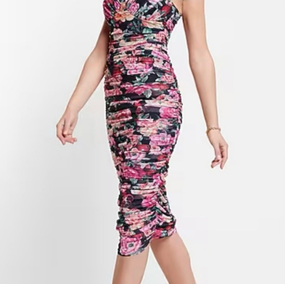 Express floral bodysuit